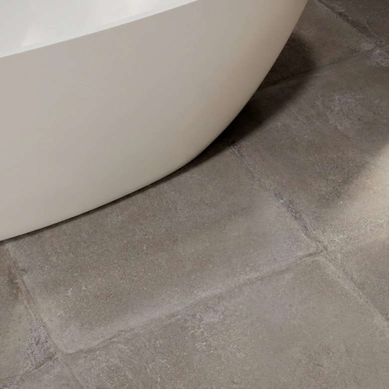 Carrelage sol effet béton Orlando marron60x60 cm