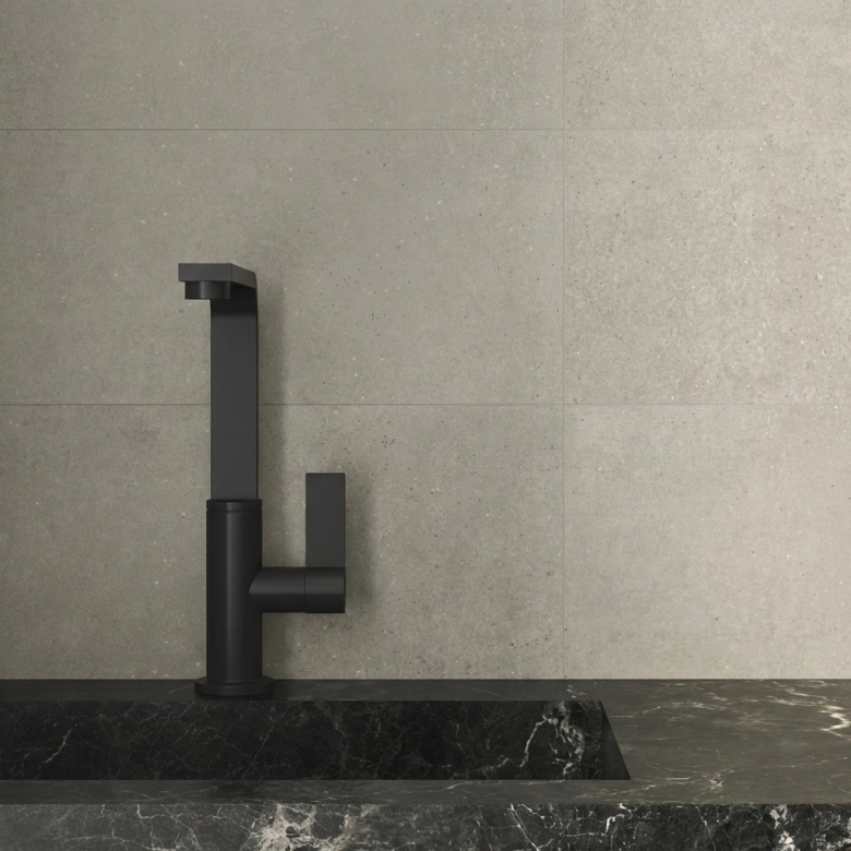 Carrelage sol effet béton Gravi Beige 30x60 cm