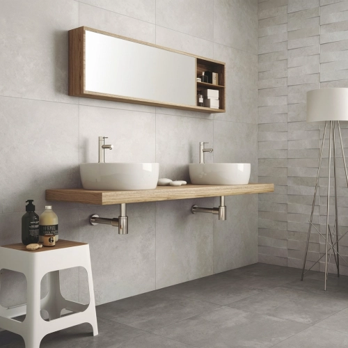 Carrelage sol effet béton...