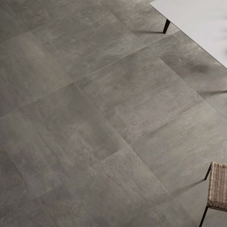 Carrelage sol effet béton Liberty sward 80x80 cm