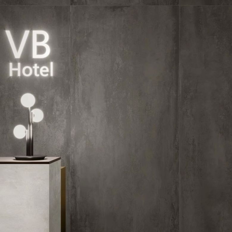 Carrelage sol effet béton Liberty coal 30x60 cm