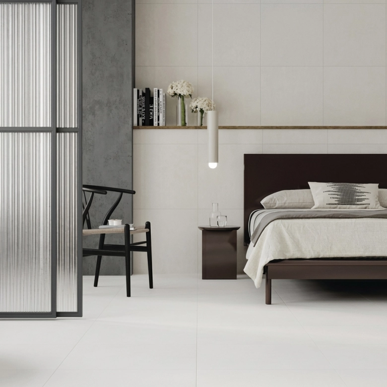 Carrelage sol moderne Rockfeller cream 30x60 cm