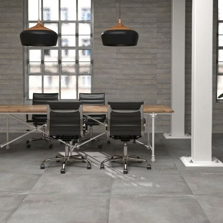 Carrelage sol moderne Prestige argent 3060 cm