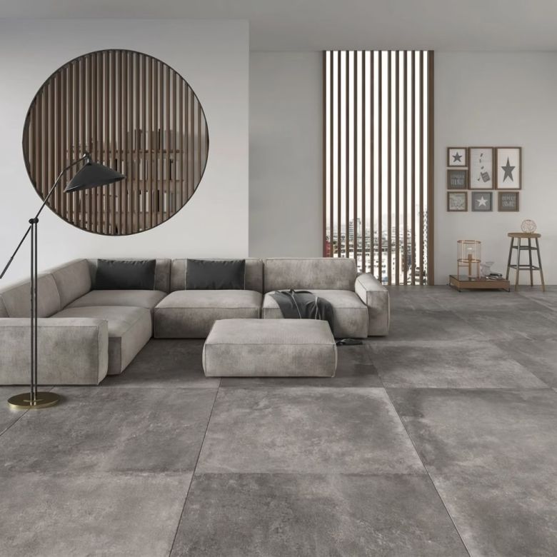 Carrelage sol moderne Day grey 9090 cm