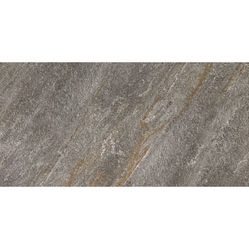 Carrelage sol extérieur effet pierre minéral grigio R11 60120 cm