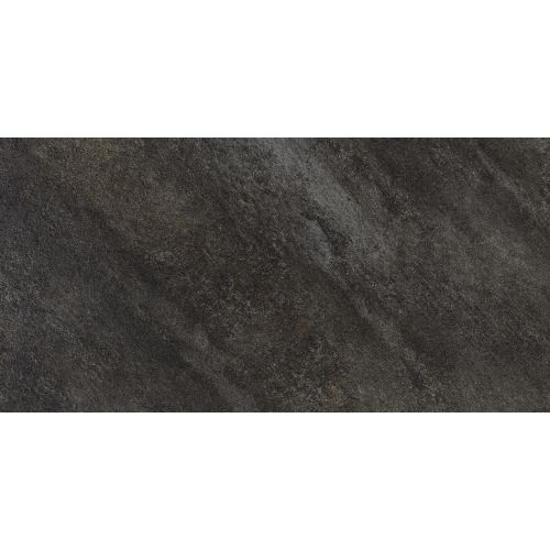 Carrelage sol extérieur effet pierre minéral nero R9 4590cm