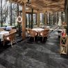 Carrelage sol extérieur effet pierre minéral nero R9 3030cm
