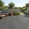 Carrelage sol extérieur effet pierre Rock crono R11 60x60 cm