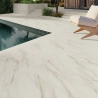 Carrelage sol extérieur effet pierre Lumina marbreR10 60x120 cm
