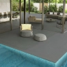 Carrelage sol extérieur effet pierre Roma grigio R11 60x120 cm
