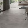 Carrelage sol moderne Prisme Gris 90x90 cm