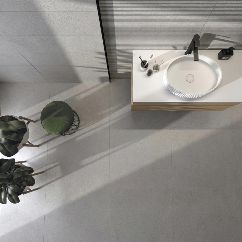 Carrelage sol moderne Berkeley perle 60x60 cm