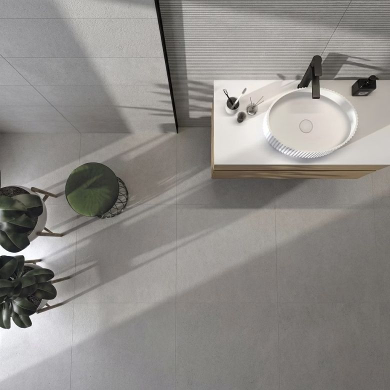 Carrelage sol moderne Berkeley perle160x160 cm