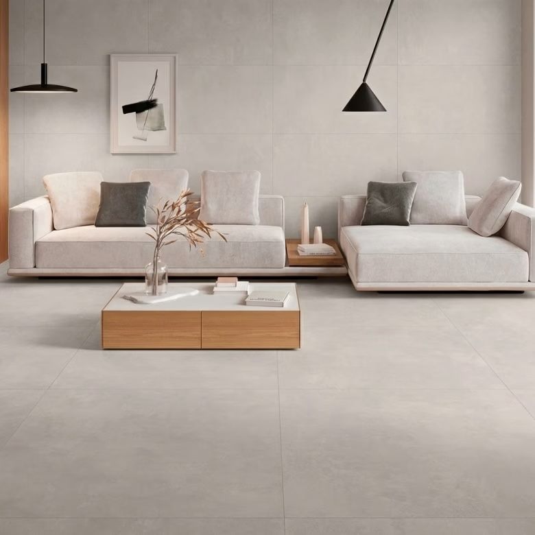 Carrelage sol moderne Rotterdam gris 45x45 cm