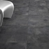 Carrelage sol moderne Tech anthracite 60x60 cm