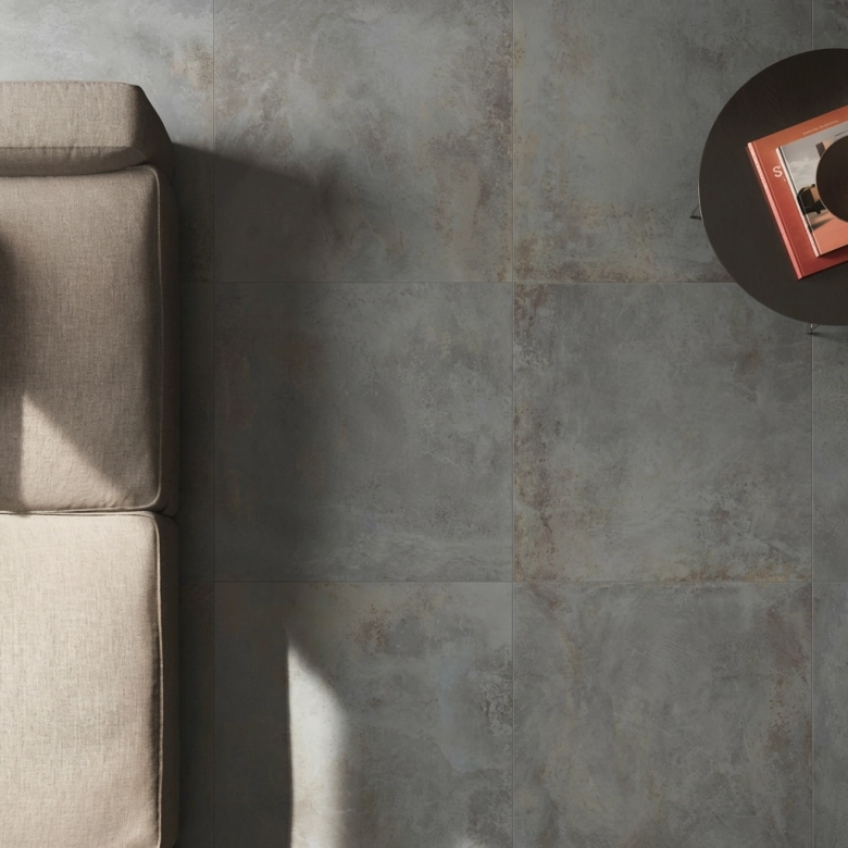 Carrelage sol moderne Vertige grey 60x60 cm