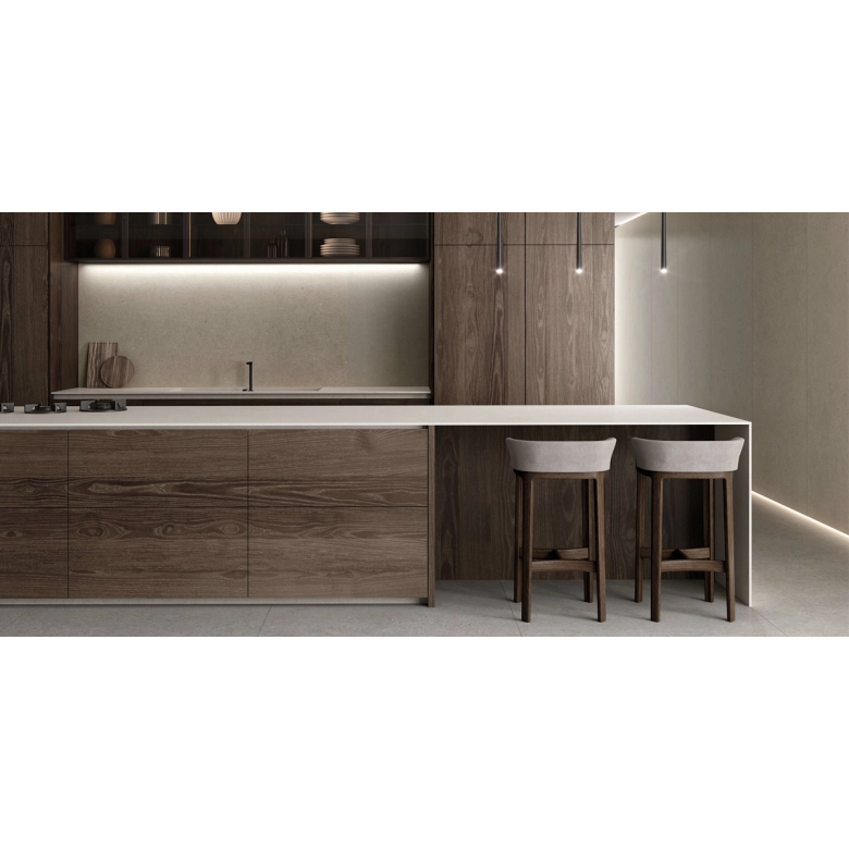 Carrelage sol effet pierre naturelle Turin sable60x120 cm