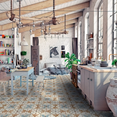 Lot de 2.5 m2 Carrelage sol...