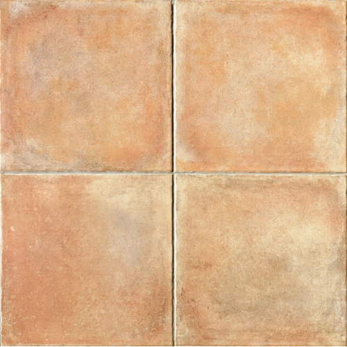 Carrelage sol traditionnel Terracotta naturel 33.5x 33.5 cm