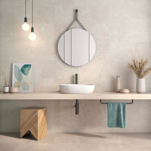 Carrelage mur Ancolie sable...