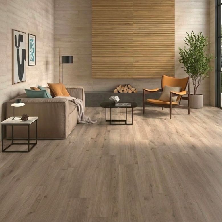 Carrelage sol imitation parquet Kornati naturel 20x120 cm