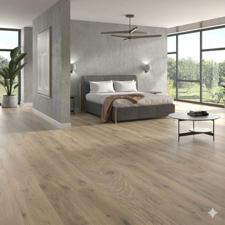 Carrelage sol imitation parquet Kornati naturel 20x120 cm