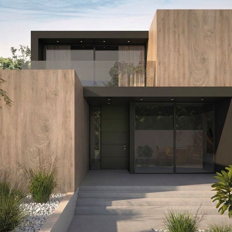 Carrelage sol extérieur effet bois Kornati naturel R11 20x120 cm