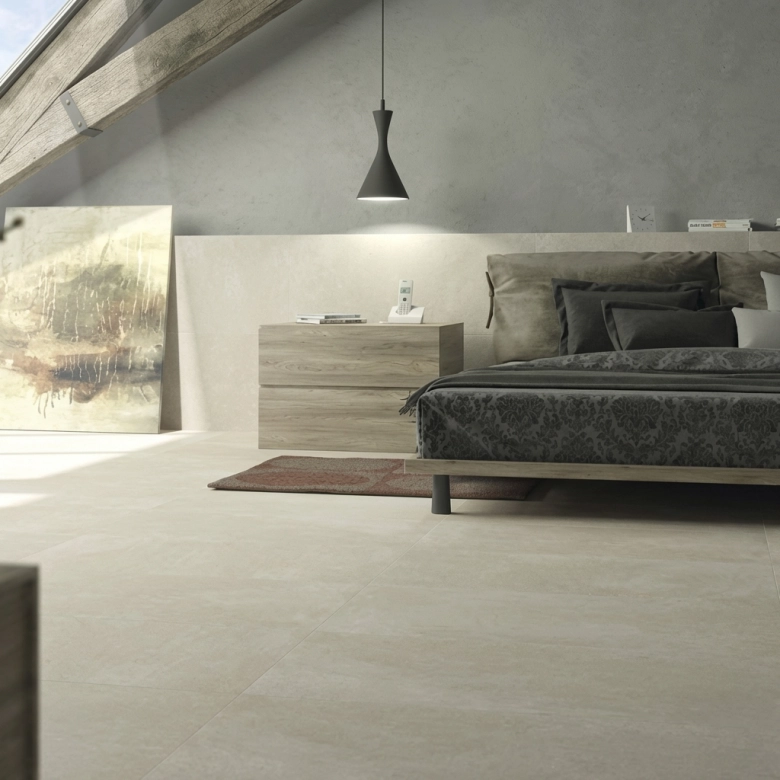 Carrelage sol effet pierre Naples Creme 59,2*59,2 cm