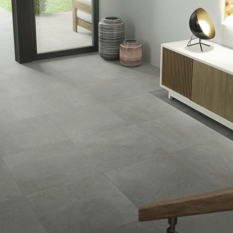Carrelage sol effet pierre Naples Cenere 59,2*59,2 cm