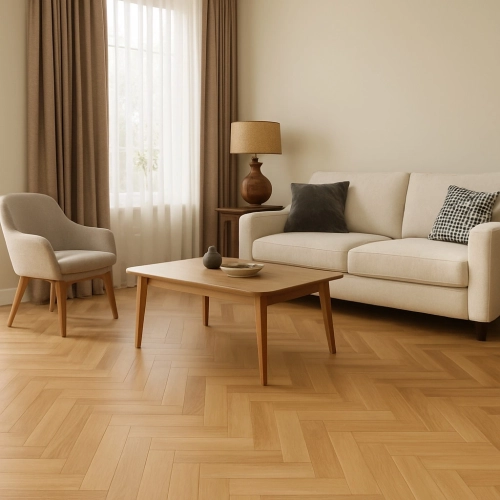 Sol PVC bâton rompu