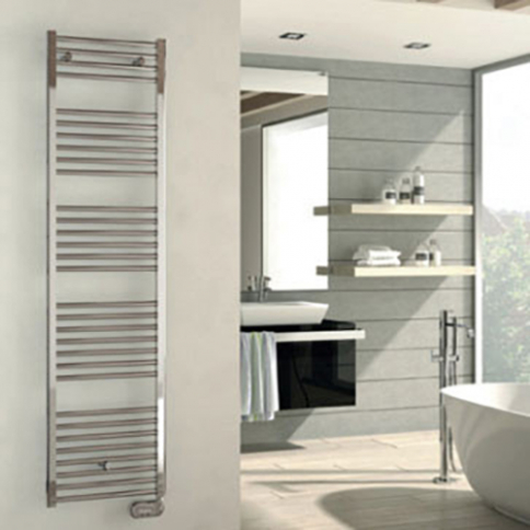 Radiateur sèche-serviettes Sanifun Medina 120 x 40 Blanc. commande chez le  seul online magasin salle de bains