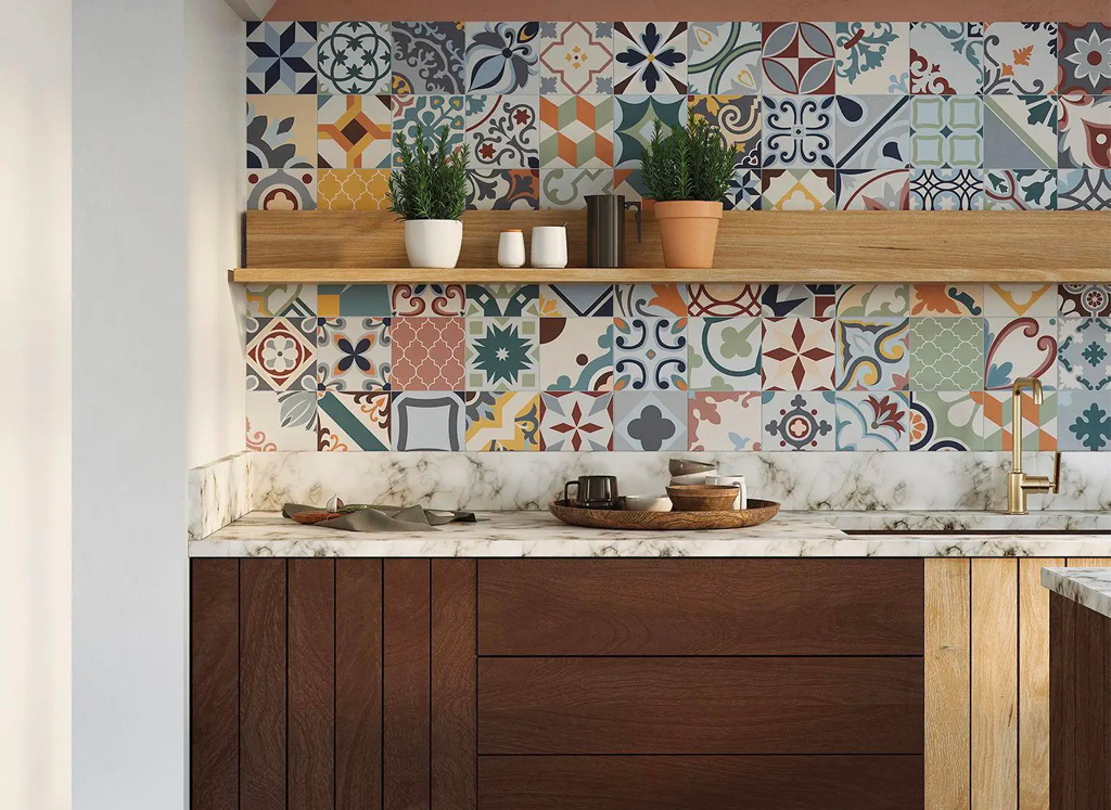 Carreaux de Ciment & Rétro cuisine