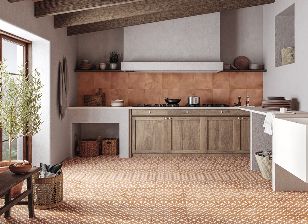 Crédence & Cuisine terracotta Crédence & Cuisine terracotta