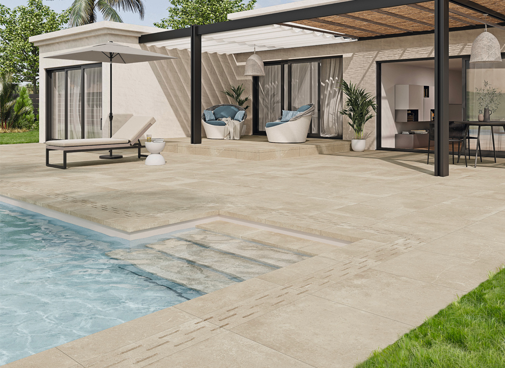 Extérieur & Terrasse beige