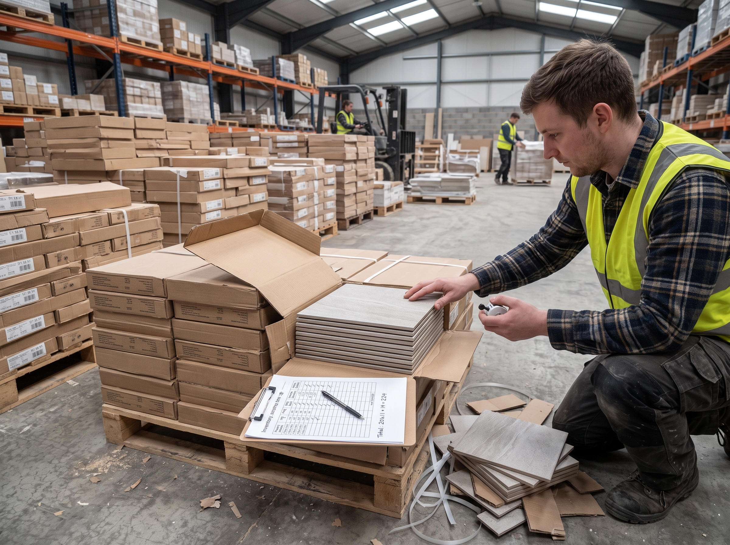 Calculateur de carreaux par boîte Calculateur nombre carreaux par boîte conditionnement cartons carrelage commande