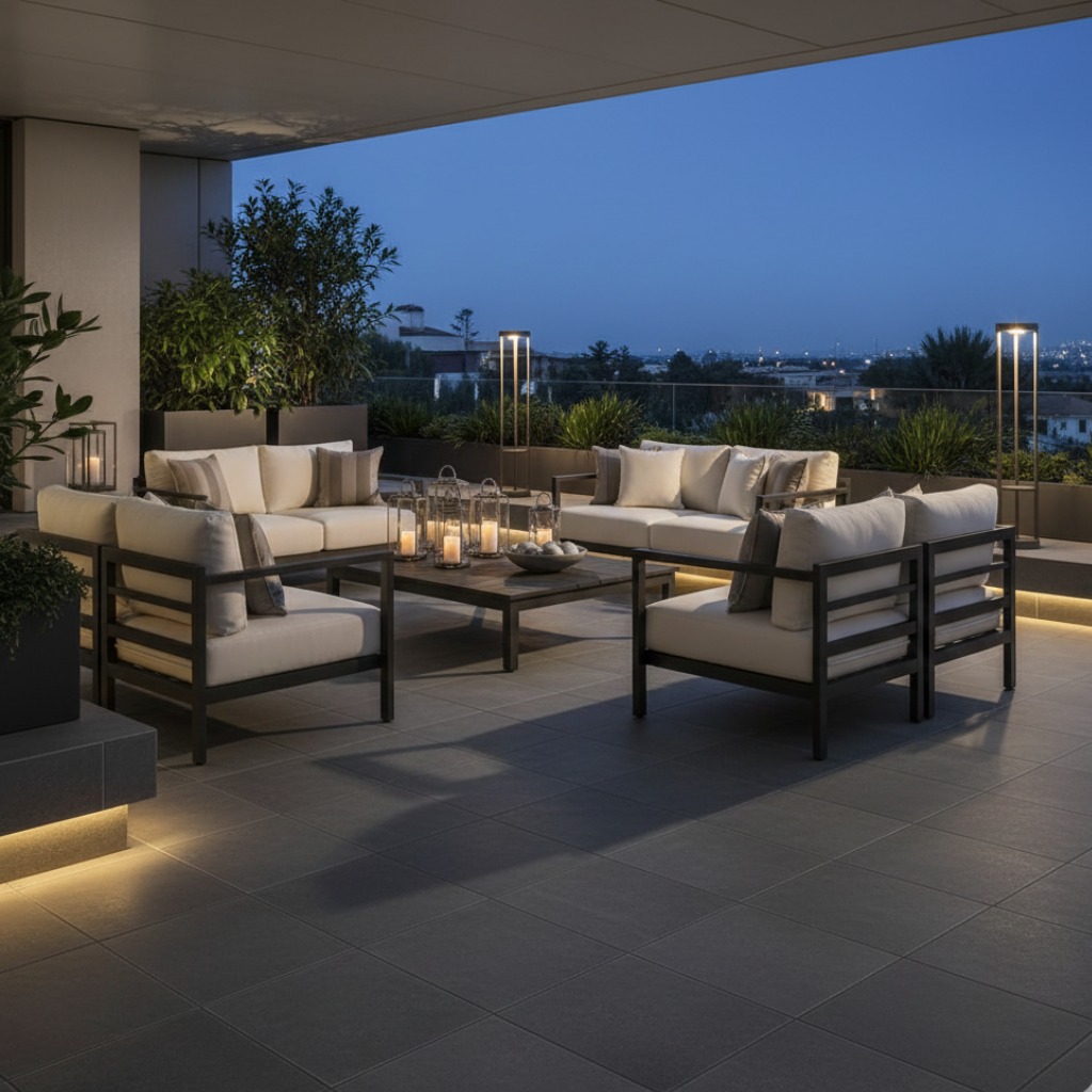 Carrelage extérieur premium - Design d'exception Carrelage extérieur haut de gamme pour terrasse moderne