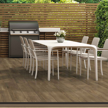 carrelage imitation bois terrasse moderne