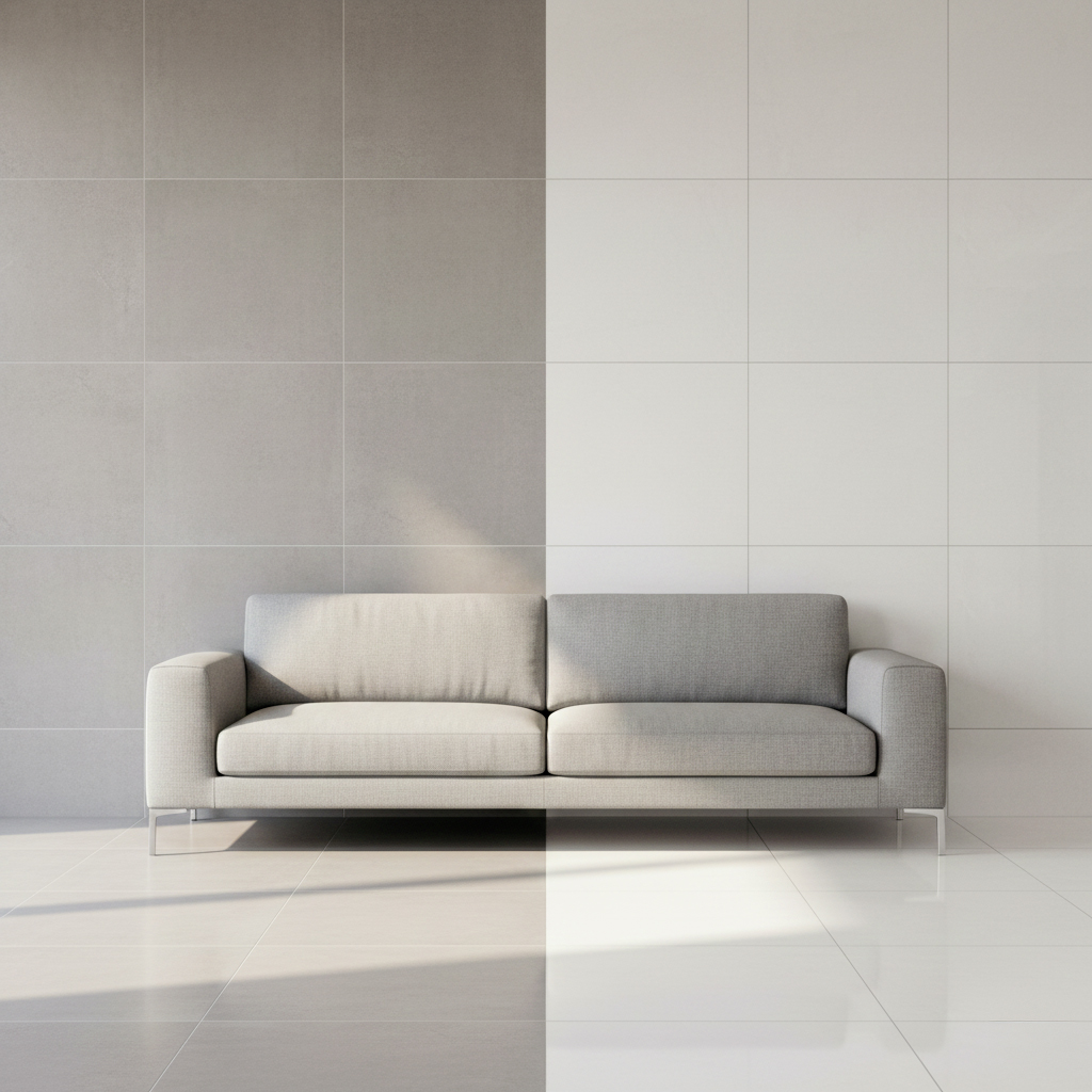 Carrelage mat ou brillant