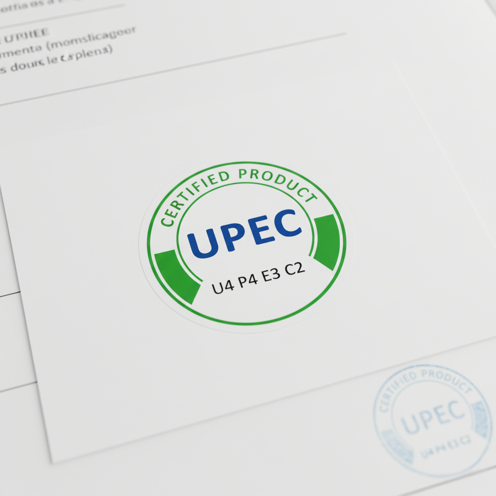 Carrelage normes Upec