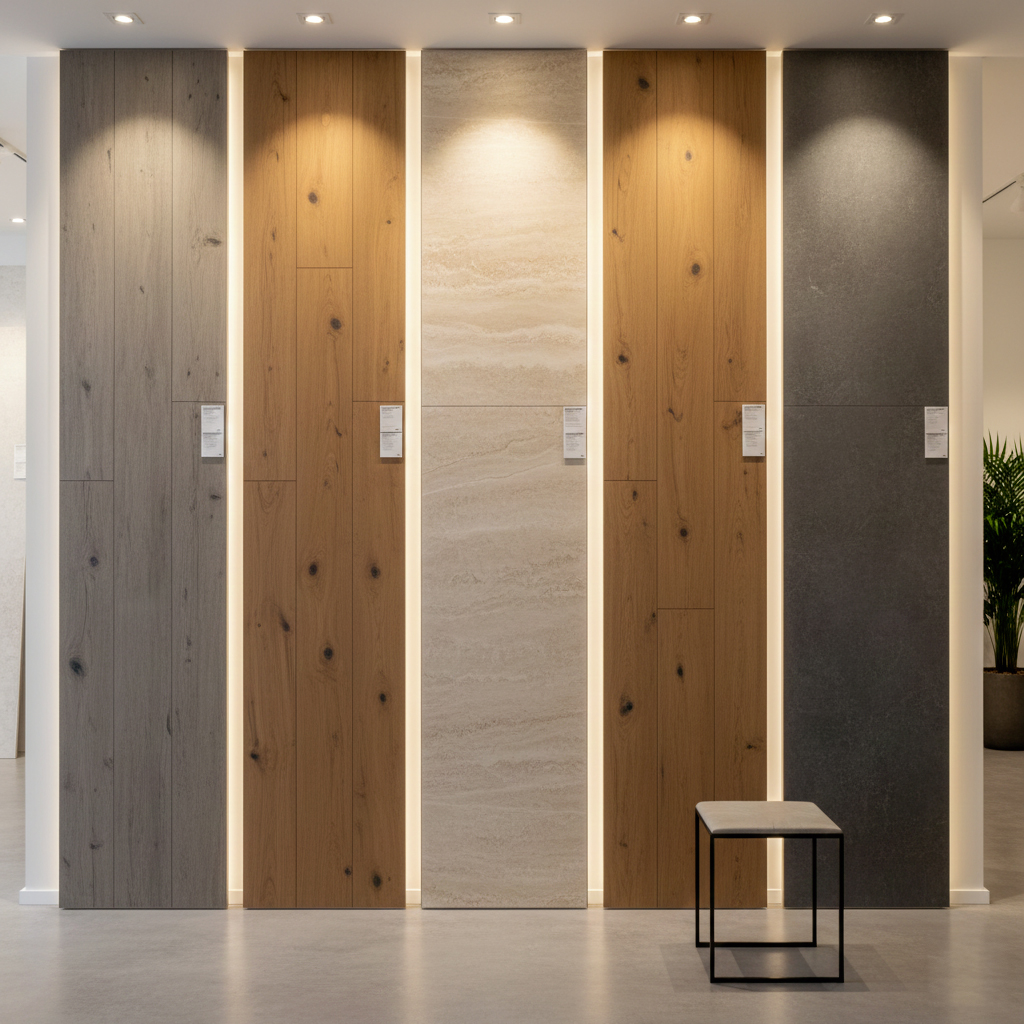 Différents types de carrelage grès cérame pour pose sur ancien carrelage