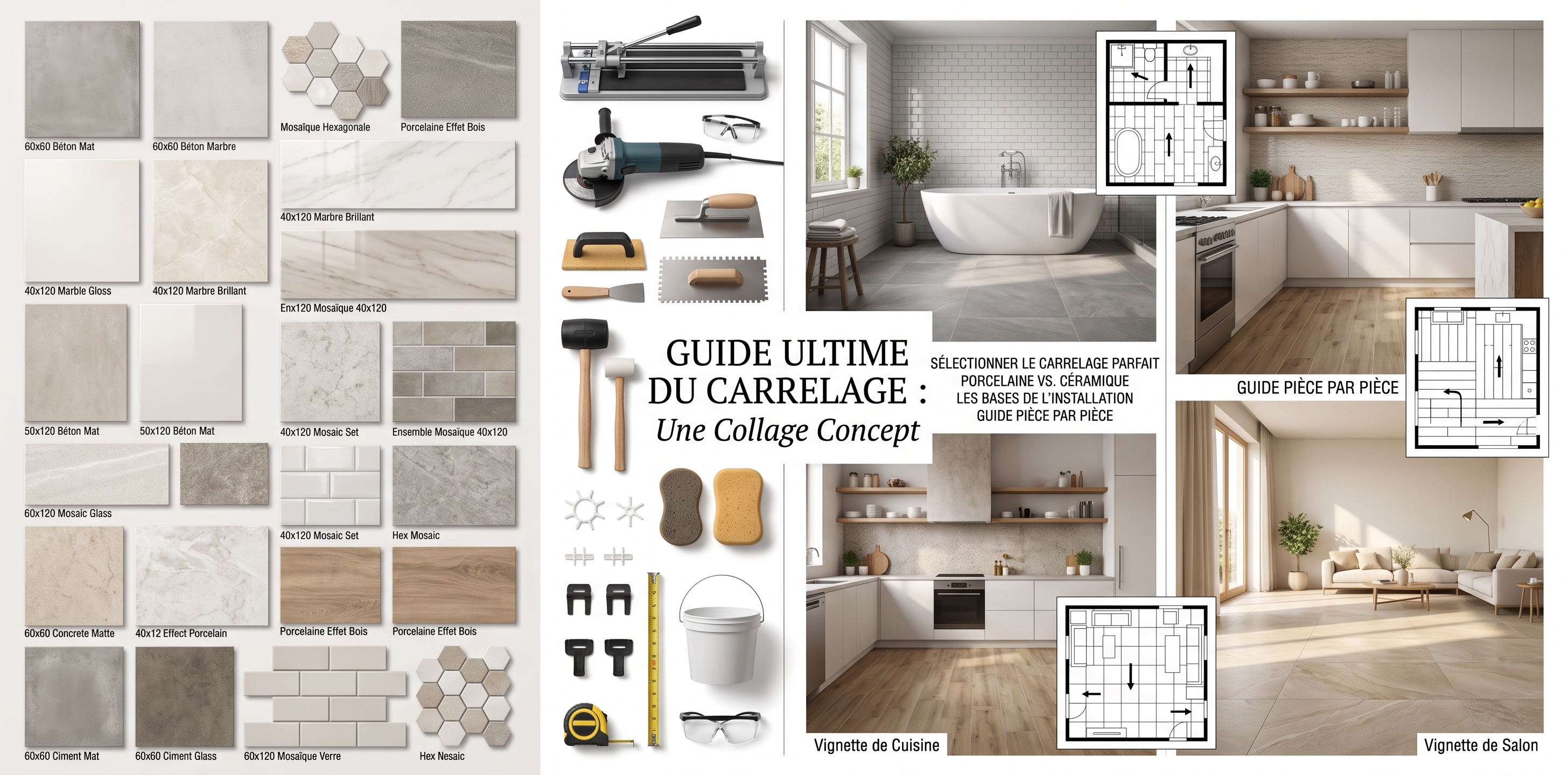 Conseils carrelage : tous nos guides d'experts Conseils carrelage guides experts choix pose joints réparations entretien calculateurs