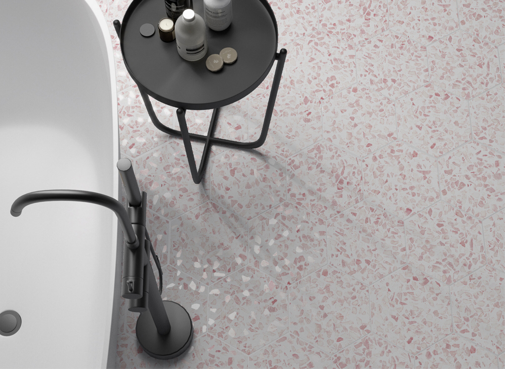 Effet Terrazzo & Granito rose Effet Terrazzo & Granito rose