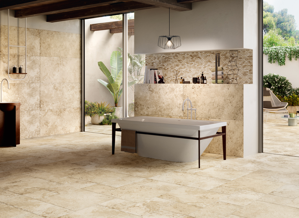 Effet Travertin beige