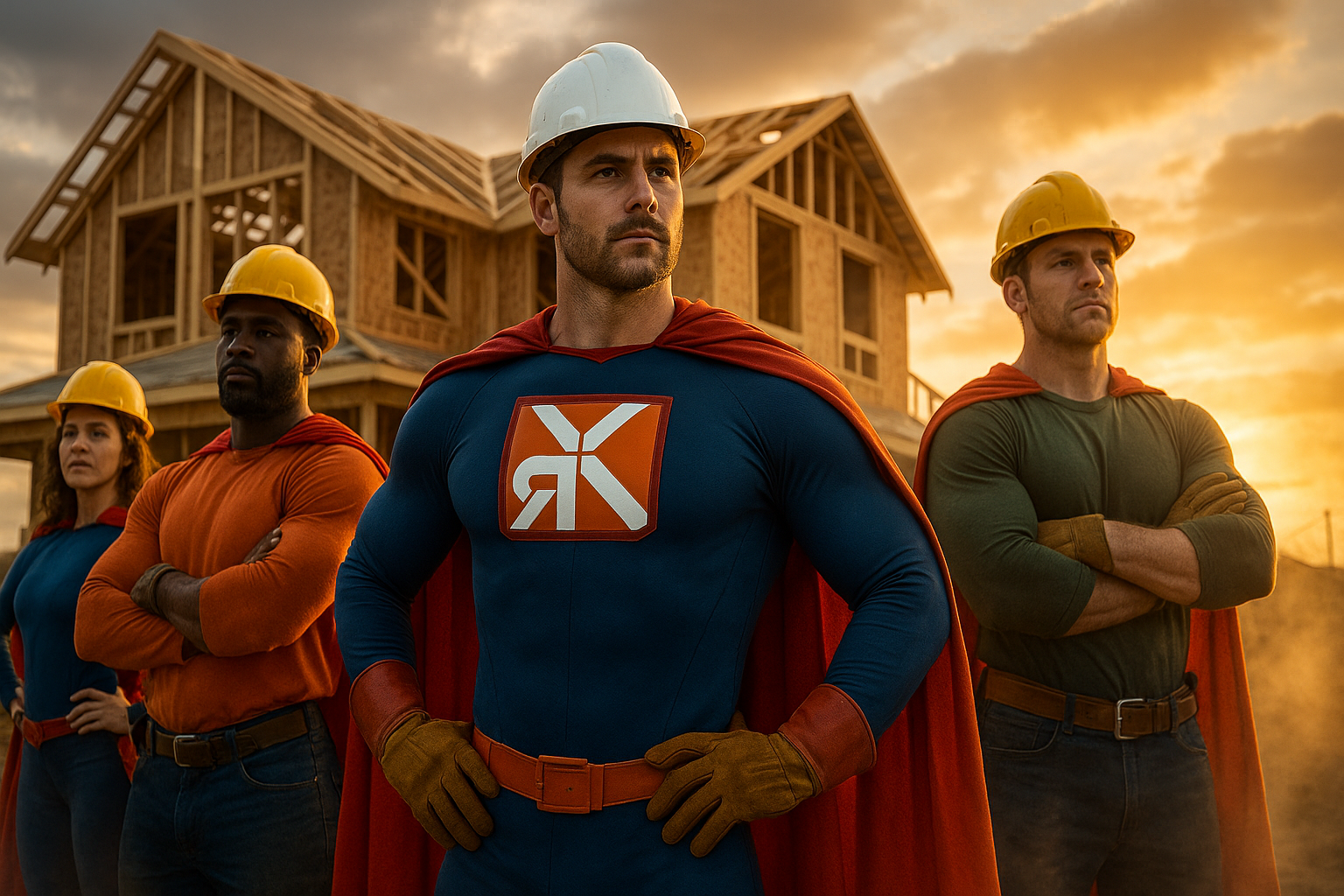 Professionnels au travail