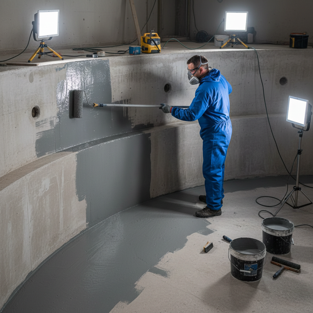 Étanchéité professionnelle piscine Étanchéité piscine membrane imperméabilisation résine bassin technique professionnelle
