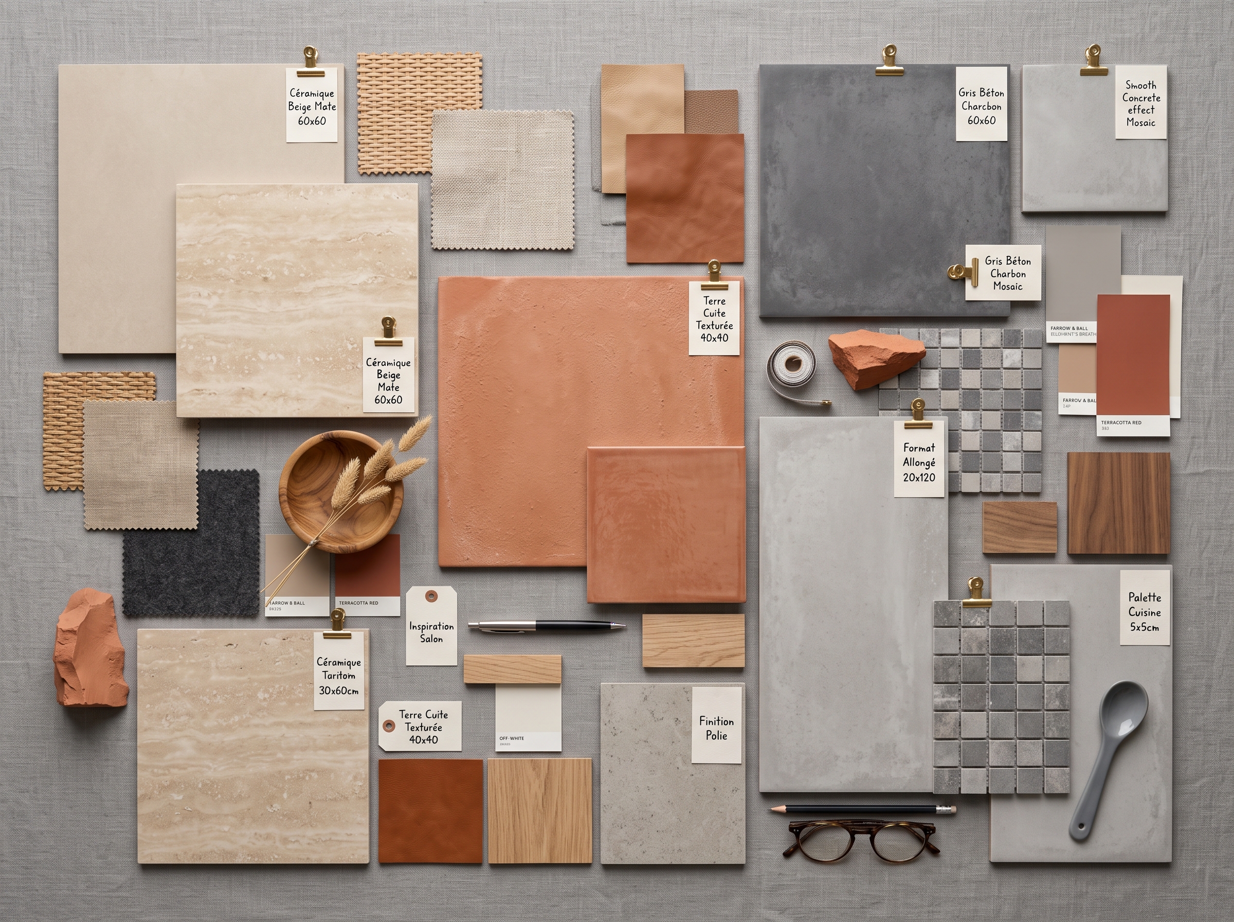 Choix et esthétique du carrelage intérieur Choix esthétique carrelage intérieur palette couleurs formats finitions ambiance déco