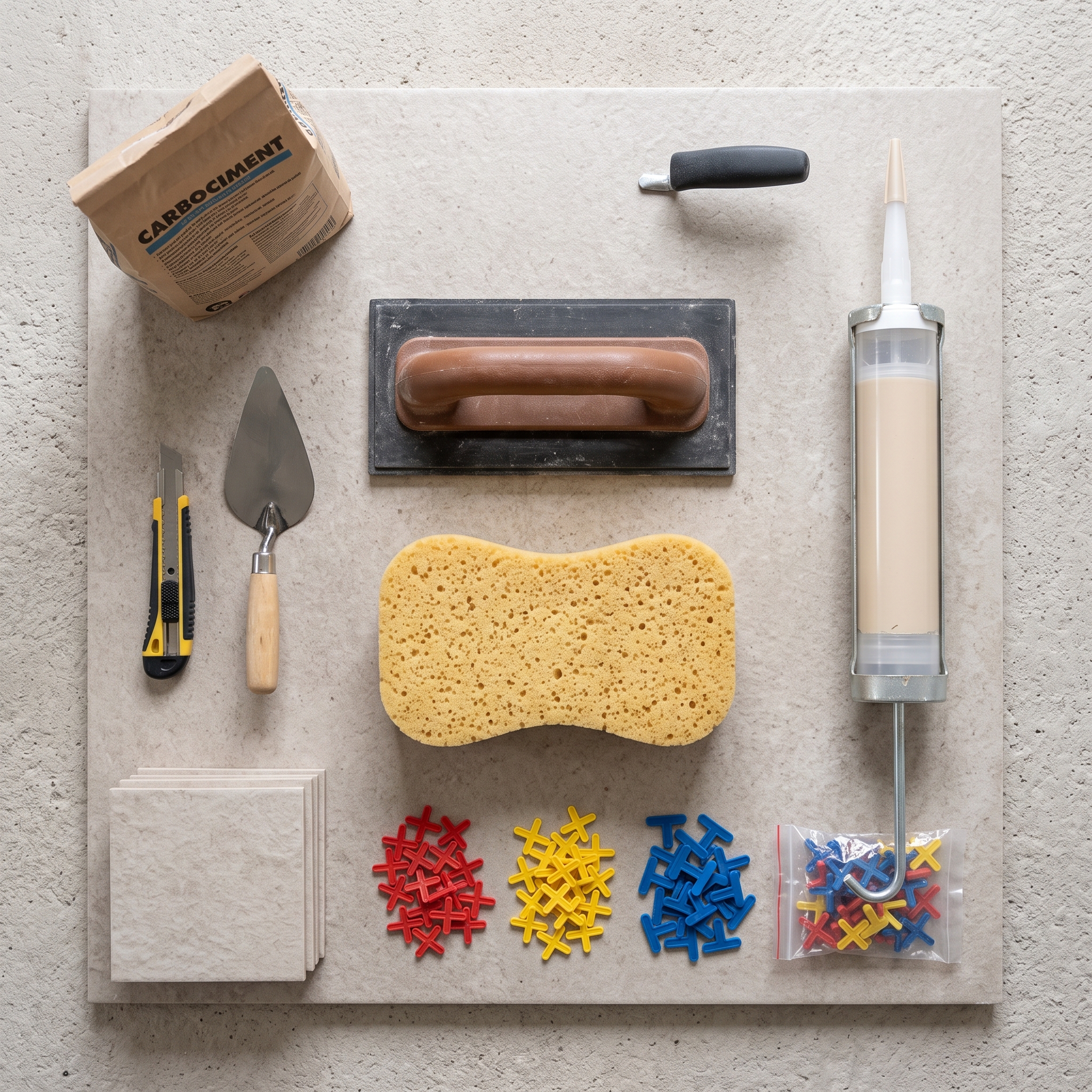 Miniature guide joints et finitions carrelage
