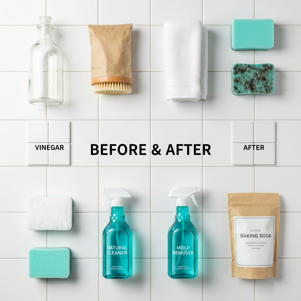 enlever moisissure carrelage