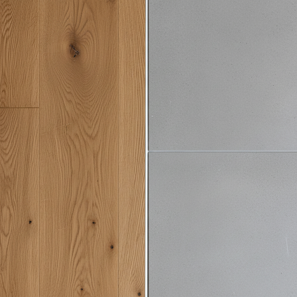 Comment associer Parquet et Carrelage