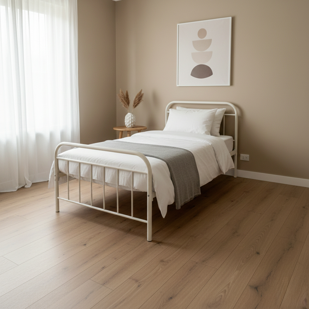 Parquet chambre ami invités contrecollé stratifié économique occasionnel